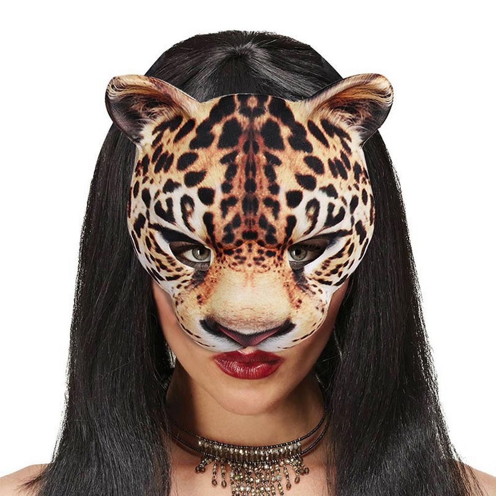 Fierce Leopard Cloth Mask