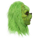 Christmas Green Grouchy Latex Mask
