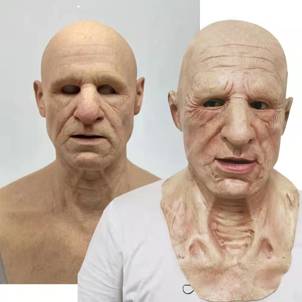 Old Man Latex Mask