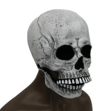 Masque de crâne en latex – Masque de tête de squelette réaliste