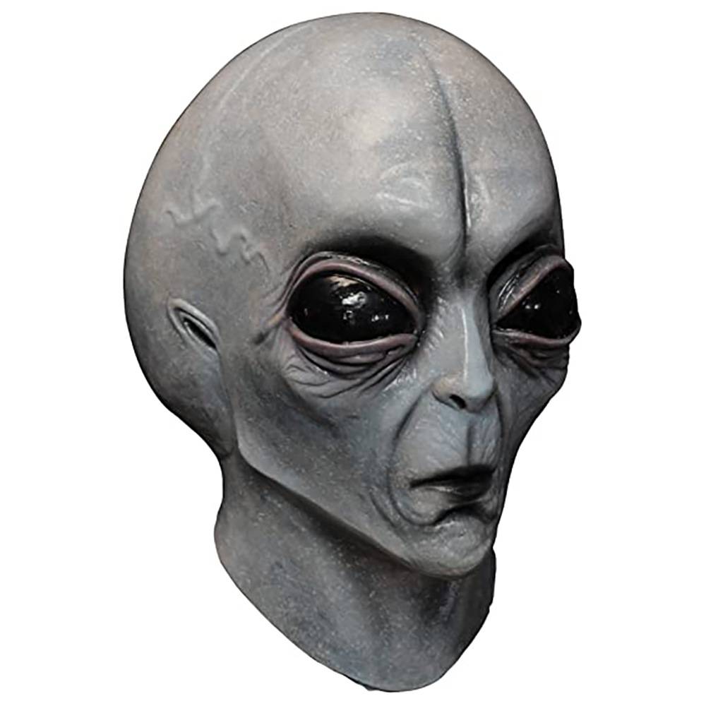 Masque d'extraterrestre gris en latex