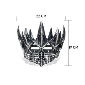 Dark Queen Foam Crown - Silver