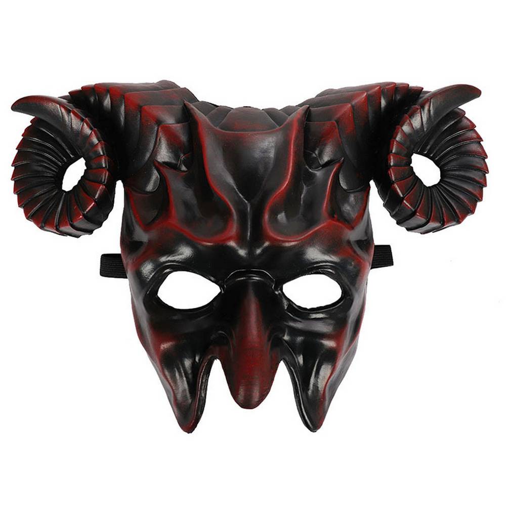 Ram Horn Devil Mask - 4 Colors