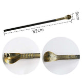 Snake Cane Accesory - Gold