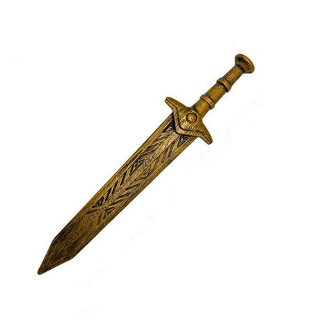 Plastic Medieval Golden Sword