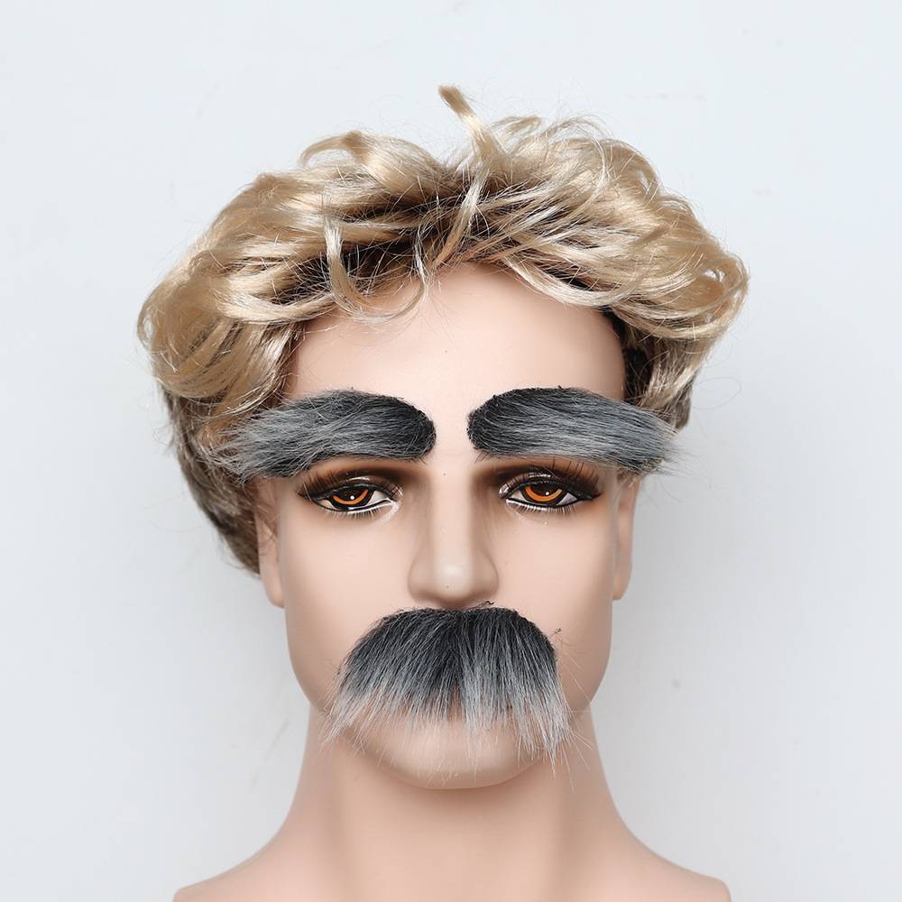 Fake Eyebrow & Moustache Set
