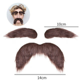 Fake Eyebrow & Moustache Set