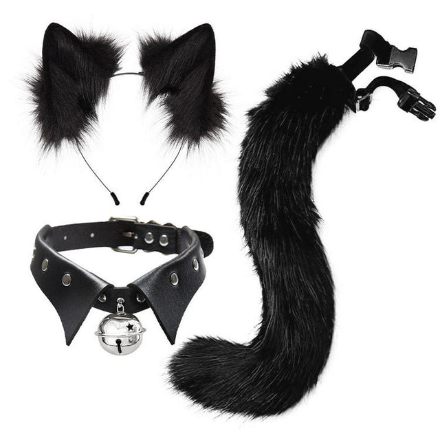 handmade-plush-cat-ear-hairband-with-matching-tail-set