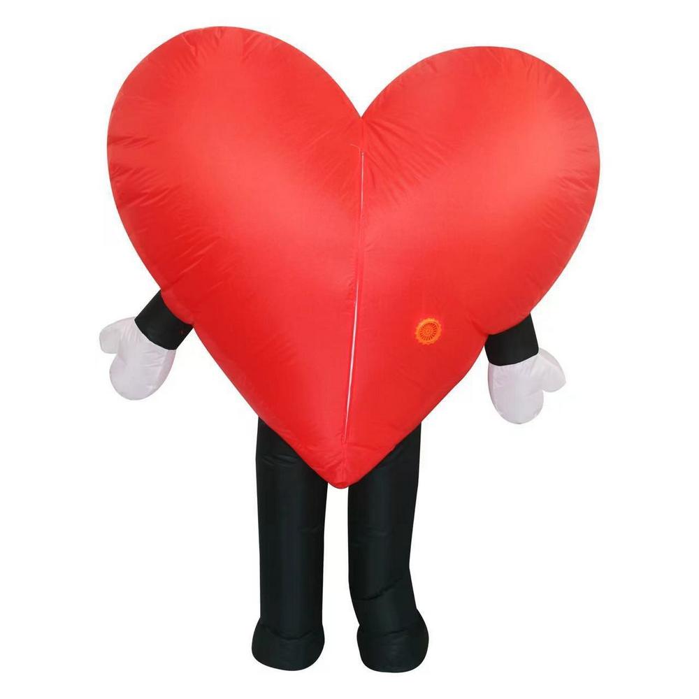 heart-shaped-inflatable-costume, funny disguise