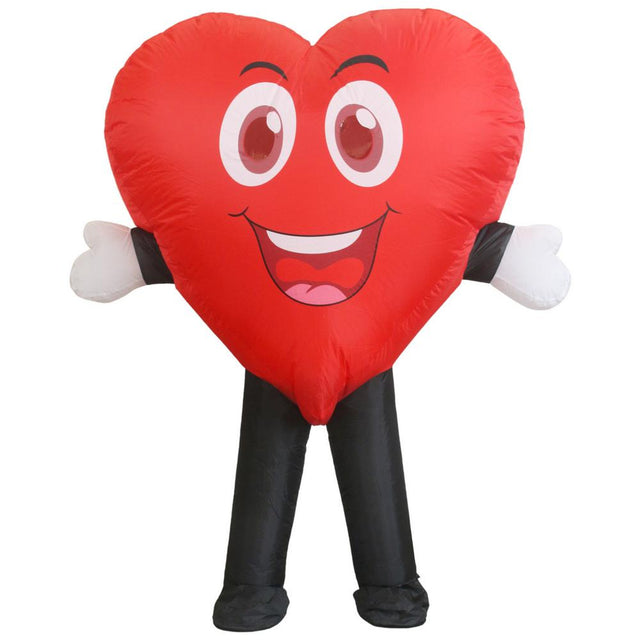 heart-shaped-inflatable-costume, funny disguise