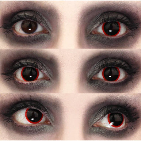 Hellraiser I Contact LENSES - black/red
