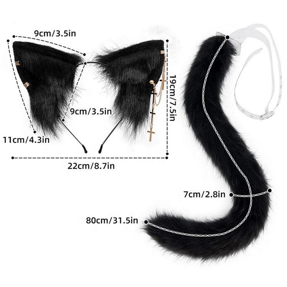 high-quality-black-cat-ears-headband-tail-anime-cosplay-set