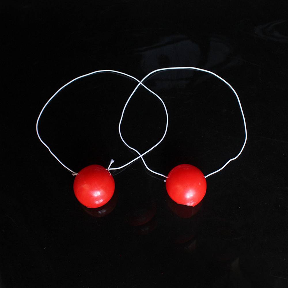 Red Clown Nose with Elastic Strap