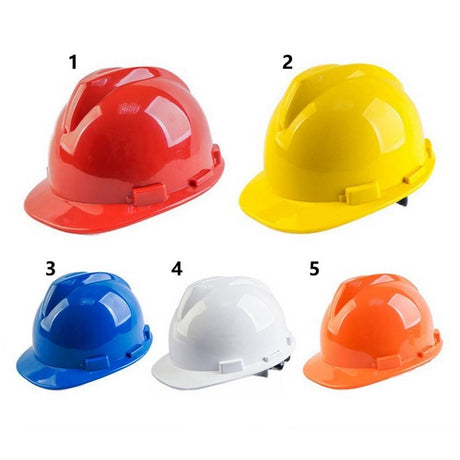 Casque de chantier jaune