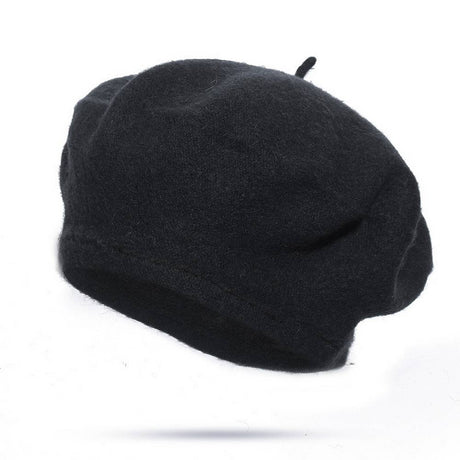 Beret style francais en laine