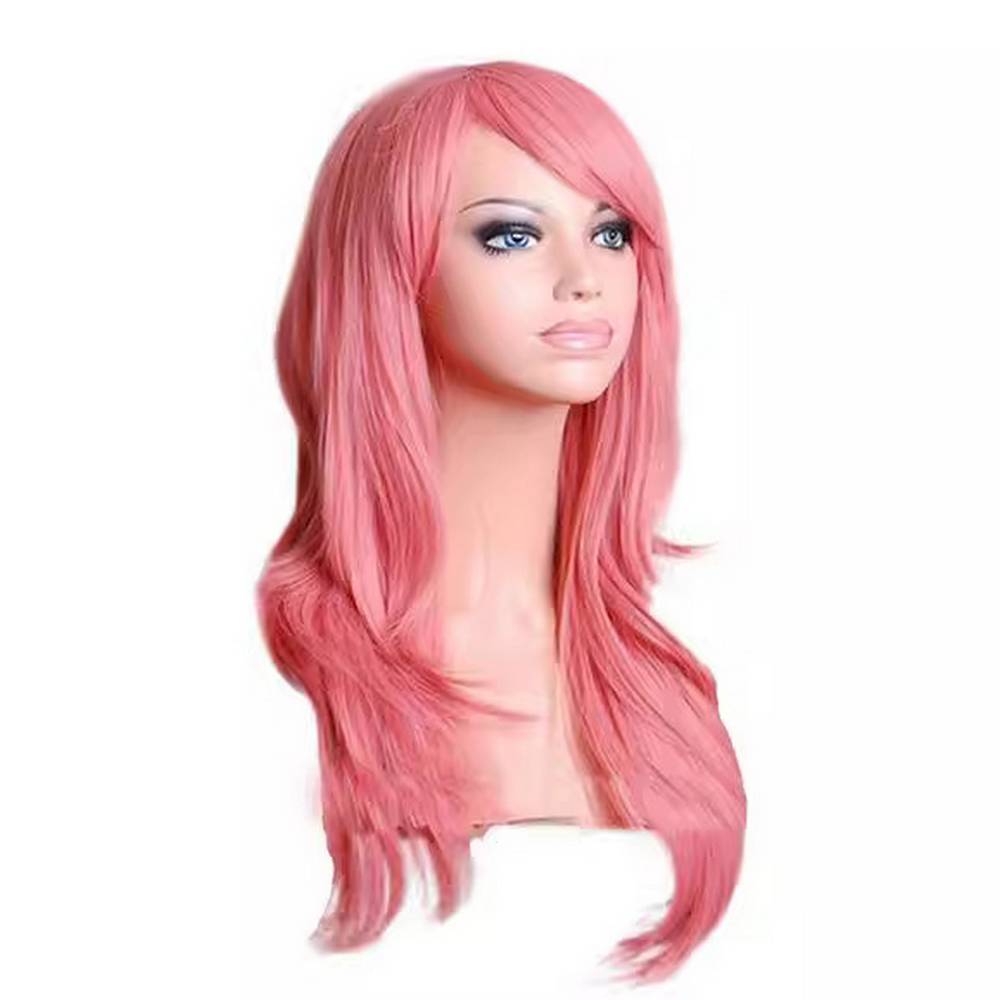 Long Wavy Costume Wig - Multiple Colors