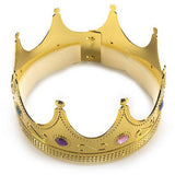 Couronne de roi avec ornement de pierres