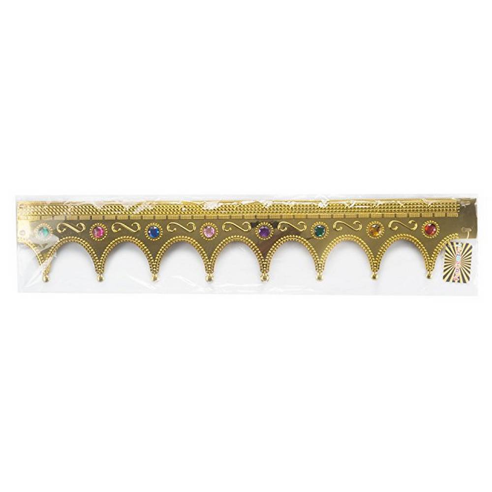 Couronne de roi avec ornement de pierres