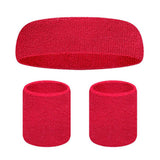 80s Neon Sweatband Set with headband and wristbands