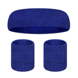 80s Neon Sweatband Set with headband and wristbands