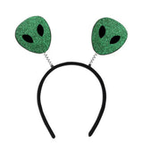 Close Encounter Alien Glasses & Antenna Headwear Set
