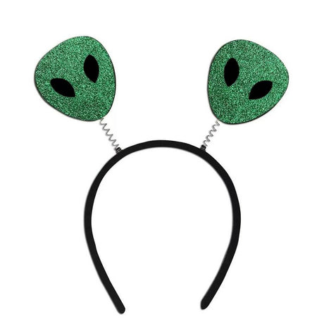 Close Encounter Alien Glasses & Antenna Headwear Set