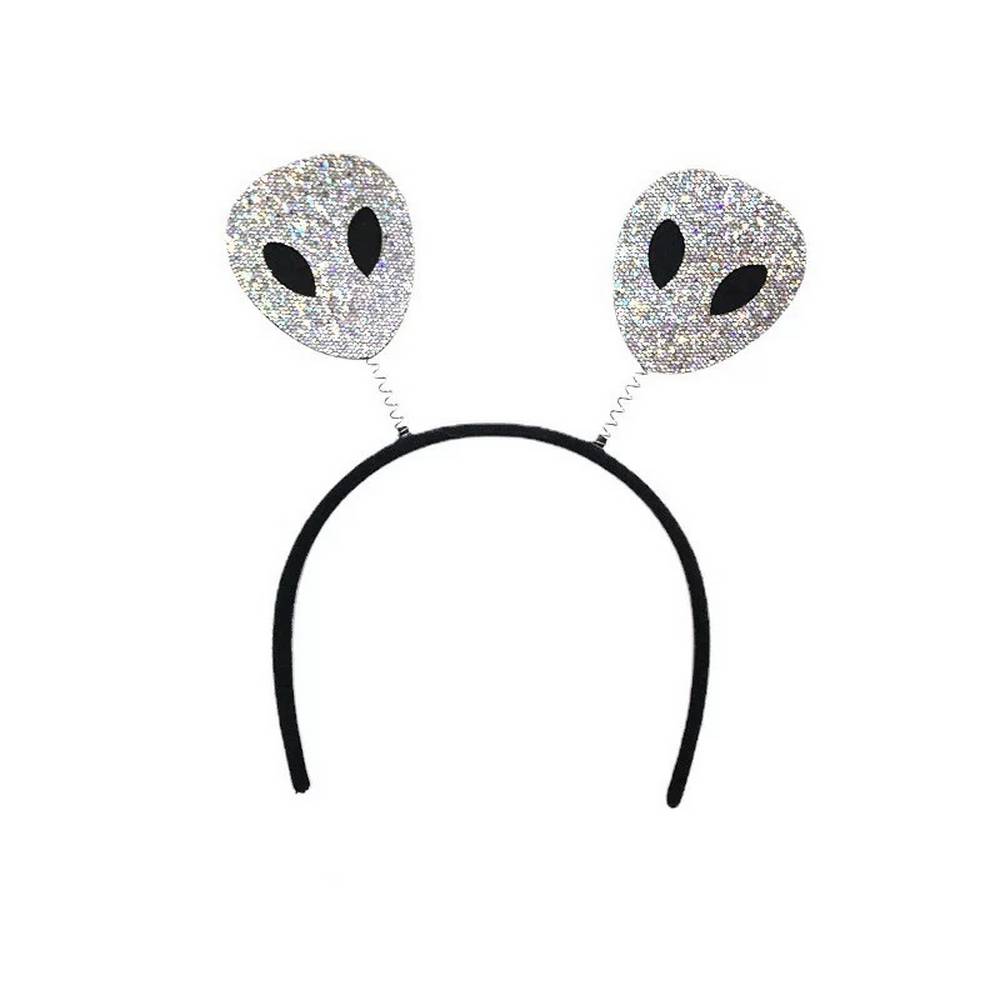 Close Encounter Alien Glasses & Antenna Headwear Set