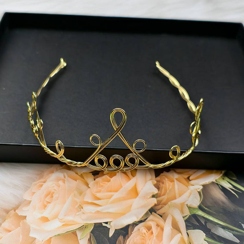 Peak Circlet Tiara – Twisted Wire Fantasy Elven Crown