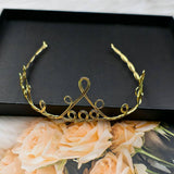 Peak Circlet Tiara – Twisted Wire Fantasy Elven Crown