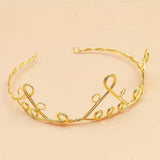 Peak Circlet Tiara – Twisted Wire Fantasy Elven Crown
