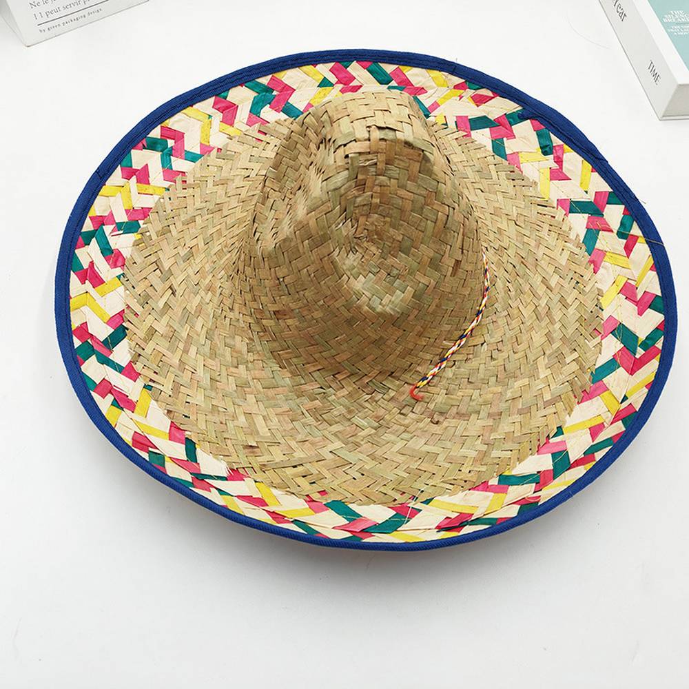 multi-color-straw-sombrero-hat
