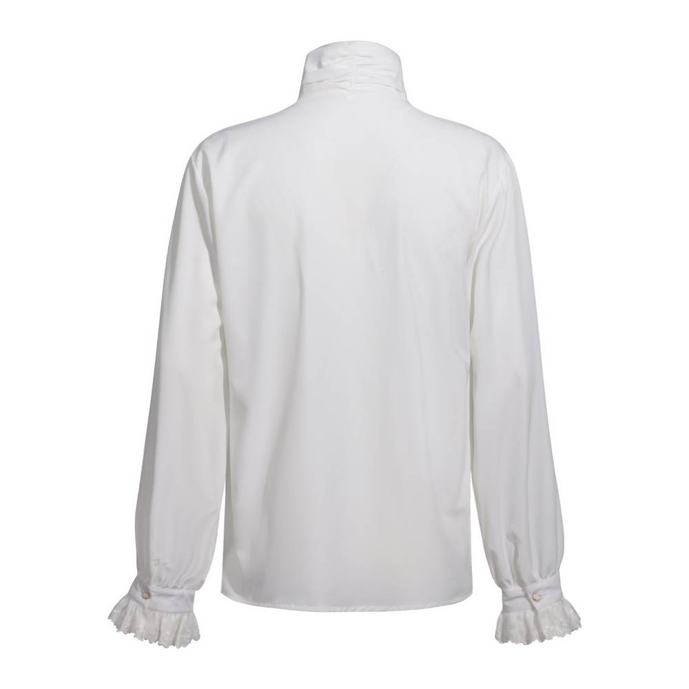 Victorian Ruffled Jabot Shirt – Renaissance Pirate & Vampire Top