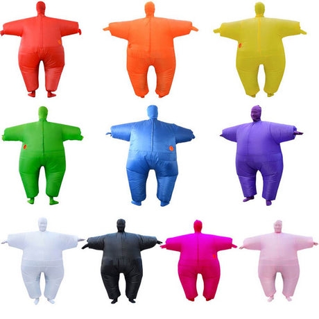 Costume gonflable couleur unie