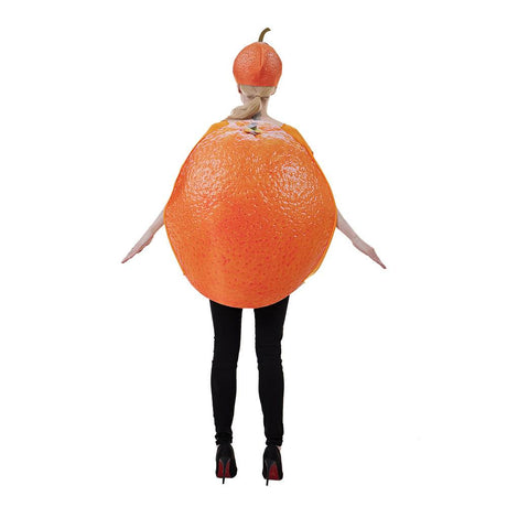Costume pour adulte en tranche d'orange juteuse