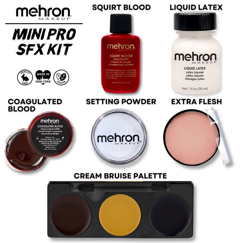 MEHRON Special FX Mini-Pro Makeup Kit