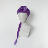 R pop idol leader huntress purple wig - child