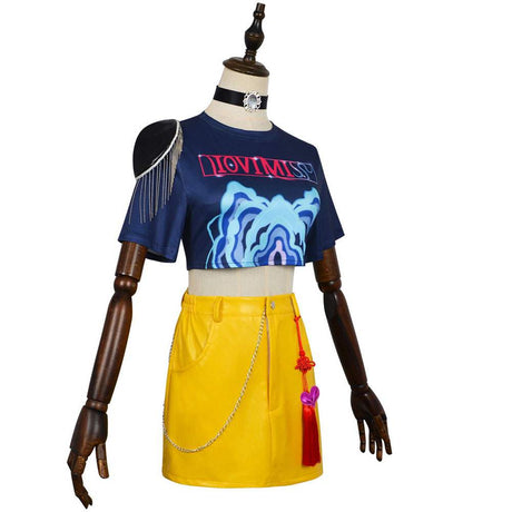 M idole pop danse costume cosplay guerrière - adulte