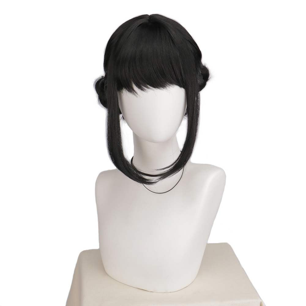 Z pop idol rapper huntress black wig - Adult