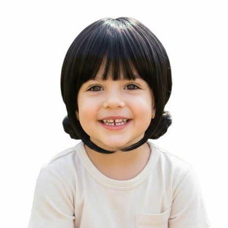 Z pop idol rapper huntress black wig - Child