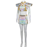 Z pop idol rapper huntress cosplay white Costume - Adult