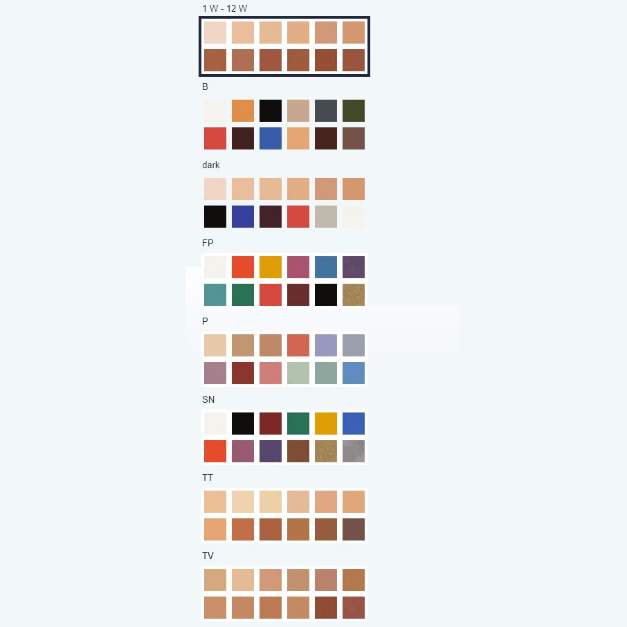 KRYOLAN Supracolor Palette 12 Colors