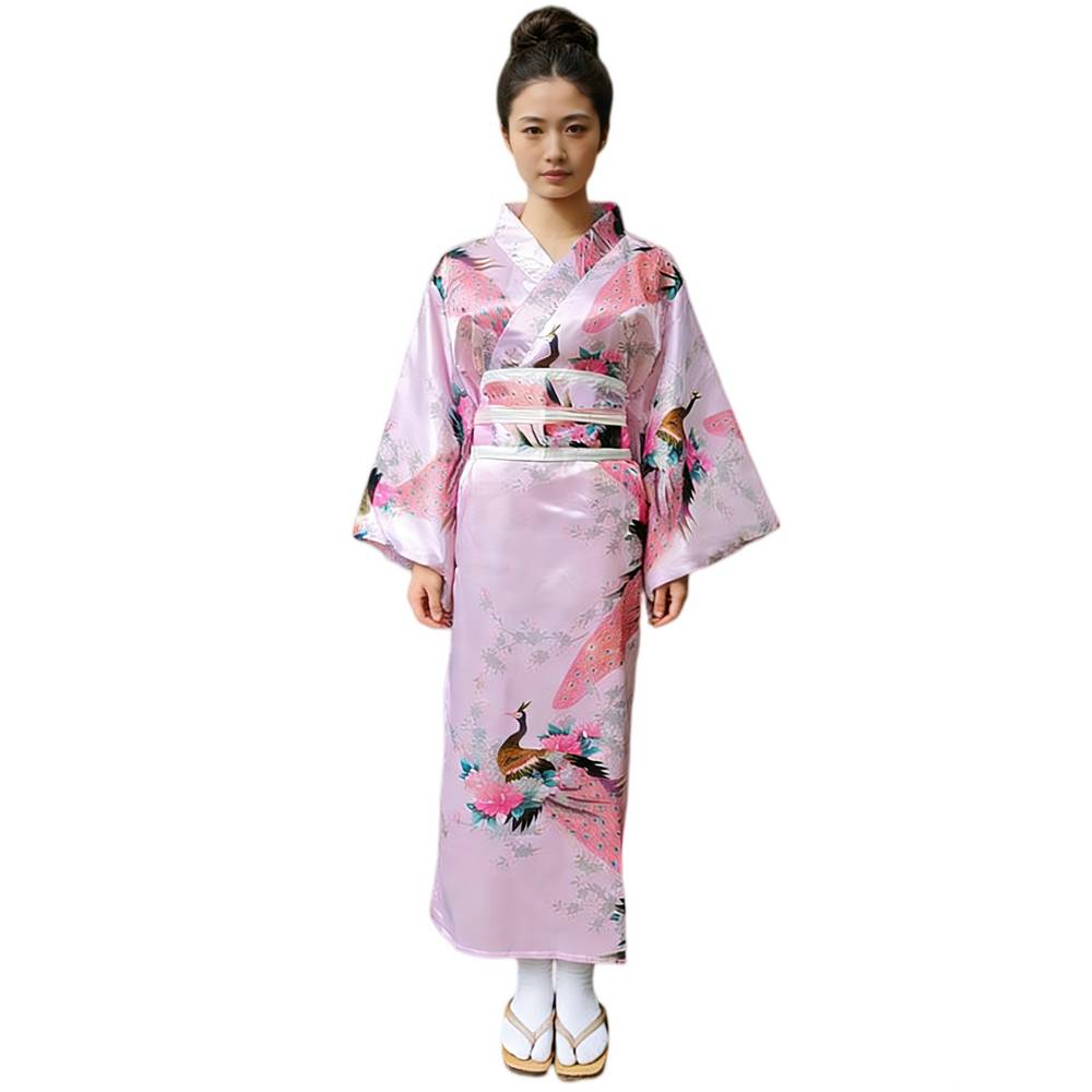 pink-floral-crane-kimono-robe-costume