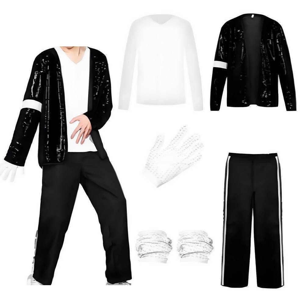 King of Pop Stage Costume - Child disguise