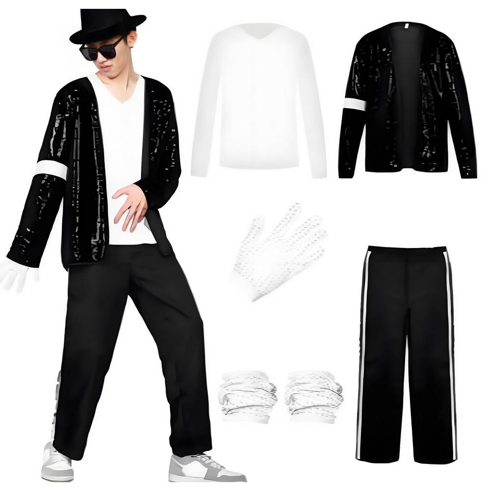 King of Pop Stage Costume - Adult