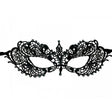 Brocade Lace Mask, Black