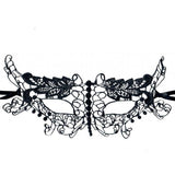 Lace Butterfly Mask 401- Black