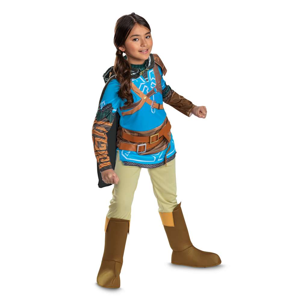 Link TOTK Child deluxe costume - Legend of Zelda Tears of the Kingdom_girl