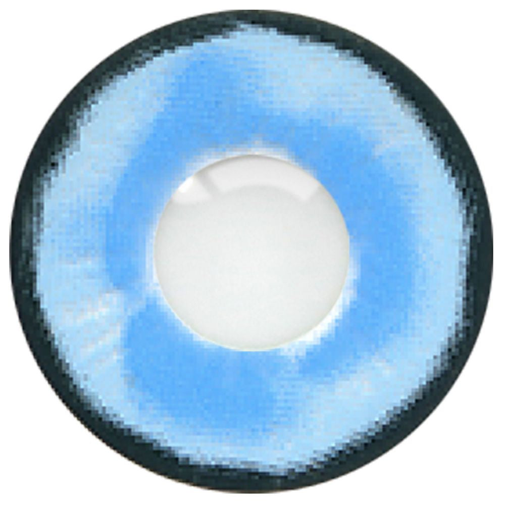 Glassy Blue Lentilles de contact 09112