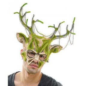 Woodland Devil Mask With Chain