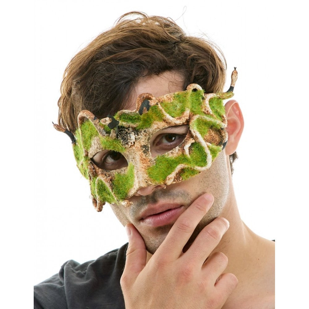 Woodland Half-Face Mask